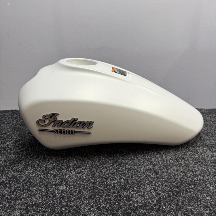 Indian Scout Fuel Tank In Matt White